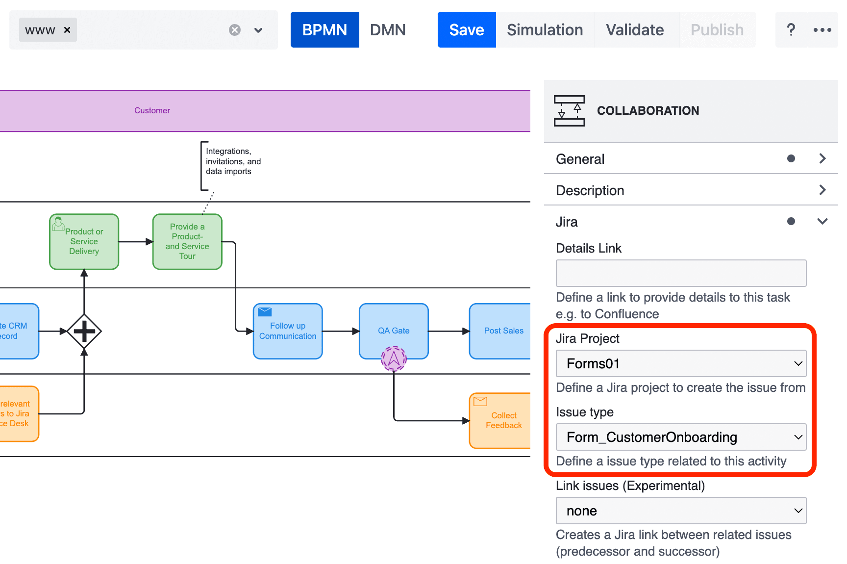 How to Link Flower to a Jira Form